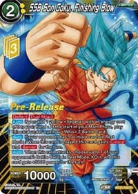 SSB Son Goku, Finishing Blow