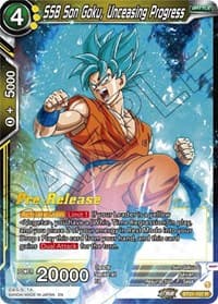 SSB Son Goku, Unceasing Progress
