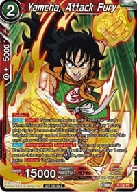 Yamcha, Attack Fury (Championship Selection Pack 2023 Vol.2) (Gold-Stamped Silver Foil)