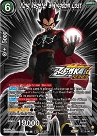 King Vegeta, a Kingdom Lost (Event Pack 12)