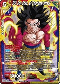 SS4, Son Goku, an Emotional Attack (Zenkai Series Tournament Pack Vol.5)