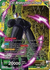 Cell, Metamorphosis of Despair (Winner-Stamped) (Zenkai Series Tournament Pack Vol.5)