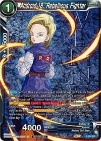 Android 18, Rebellious Fighter (Winner-Stamped) (Zenkai Series Tournament Pack Vol.5)