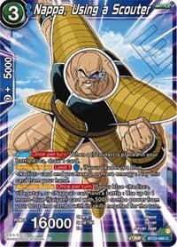 Nappa, Using a Scouter