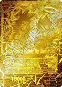 Son Goku // Son Goku & Vegeta, Tag Team in Hell (2023 Championship Finals) (Gold Metal Foil)