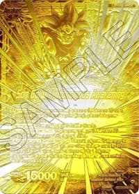 SSB Son Goku // Son Goku, Autonomous Awakening (2023 Championship Finals) (Gold Metal Foil)