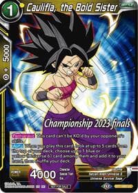 Caulifla, the Bold Sister (2023 Championship Finals Celebration Pack)