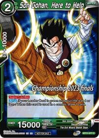 Son Gohan, Here to Help (2023 Championship Finals Celebration Pack)