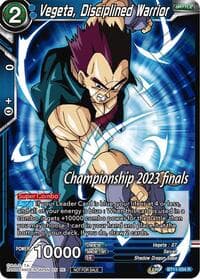 Vegeta, Disciplined Warrior (2023 Championship Finals Celebration Pack)
