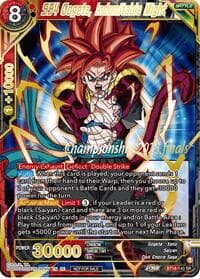 SS4 Gogeta, Indomitable Might (2023 Championship Finals Celebration Pack Deluxe Set)