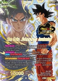 SSB Son Goku // Son Goku, Autonomous Awakening (2023 Worlds ZENKAI 06 Leader Set)