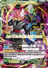Zamasu & Goku Black // Zamasu & SS Rose Goku Black, Humanity's Destruction (2023 Worlds ZENKAI 06 Leader Set)
