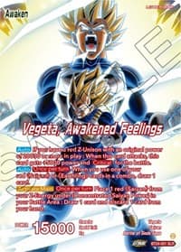 Vegeta // Vegeta, Awakened Feelings (SLR)