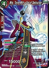 Whis, Toying With a God of Destruction (Zenkai Series Tournament Pack Vol.7)