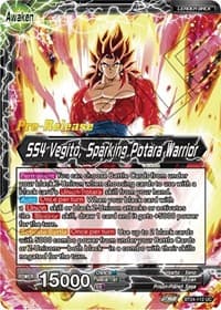 SS4 Son Goku & SS4 Vegeta // SS4 Vegito, Sparking Potara Warrior