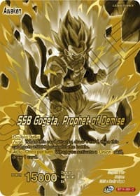 Gogeta // SSB Gogeta, Prophet of Demise (Championship Golden Card 2024 Vol.1)