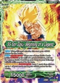 Son Goku // SS Son Goku, Beginning of a Legend (Collector Booster Foil)
