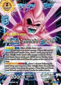 Majin Buu, Transformation to True Form