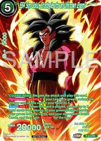 SS4 Son Goku, Strategies for an Unknown Enemy (Full Art) (Deluxe Pack 2024 Vol.2)