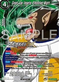 Great Ape Vegeta, Embodied Might (Event Pack 15)