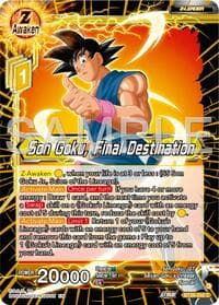 Son Goku, Final Destination