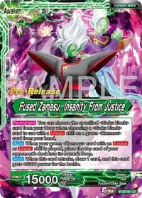 Zamasu // Fused Zamasu, Insanity From Justice
