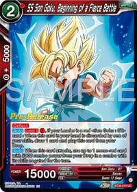 SS Son Goku, Beginning of a Fierce Battle