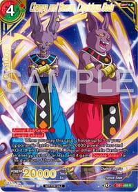 Champa and Beerus, Capricious Gods (Championship 2024 Finals Pack) (Gold Stamped)