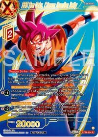 SSG Son Goku, Crimson Guardian Deity (Championship 2024 Finals Zenkai Pack) (Gold Stamped)