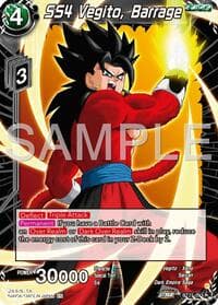 SS4 Vegito, Barrage