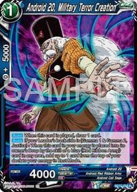 Android 20, Military Terror Creation