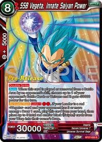 SSB Vegeta, Innate Saiyan Power