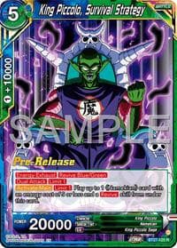 King Piccolo, Survival Strategy