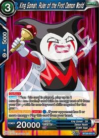 King Gomah, Ruler of the First Demon World
