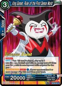 King Gomah, Ruler of the First Demon World