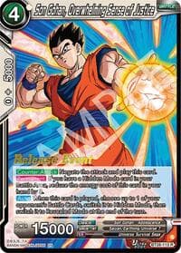Son Gohan, Overwhelming Sense of Justice