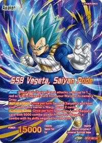 Vegeta // SSB Vegeta, Saiyan Pride (Championship 2025 Finals Alternate Art Leader Card)