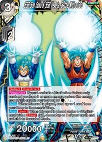 SSB Son Goku & SSB Vegeta, Battle With a God