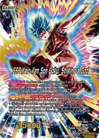 Son Goku // SSB Kaio-Ken Son Goku, Striking a God (SLR)