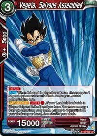 Vegeta, Saiyans Assembled