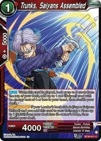 Trunks, Saiyans Assembled
