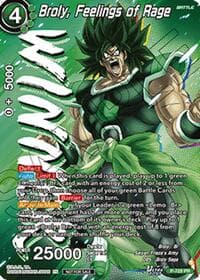Broly, Feelings of Rage (Ultra-Bout Series Tournament Pack Vol.2) (Winner)