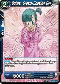 Bulma, Dream-Chasing Girl