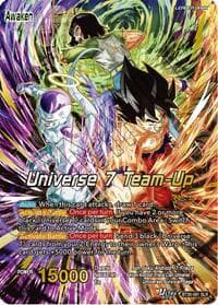 Son Goku, Android 17, & Frieza // Universe 7 Team-Up (SLR)