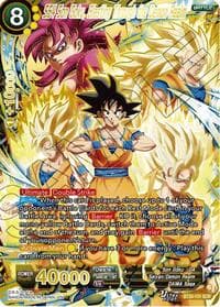 SS4 Son Goku, Blasting Through the Demon Realm (SCR)
