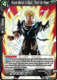 Future Warrior in Black, Thirst for Power
