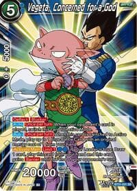 Vegeta, Concerned for a God