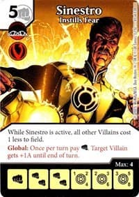 Sinestro - Instills Fear