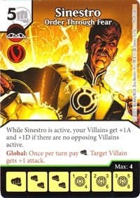 Sinestro - Order Through Fear
