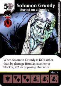 Solomon Grundy - Buried on a Sunday